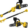 IMOUM 2-in-1 Brushless Electric Pole Saw & 8 Inch Mini Chainsaw - Imoum